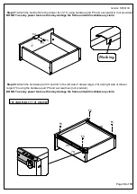 Предварительный просмотр 17 страницы Birlea Chloe CHL7DTMWHT Assembly Instructions Manual