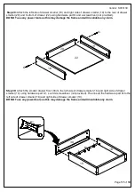 Предварительный просмотр 18 страницы Birlea Chloe CHL7DTMWHT Assembly Instructions Manual