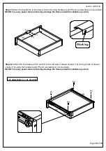 Предварительный просмотр 20 страницы Birlea Chloe CHL7DTMWHT Assembly Instructions Manual