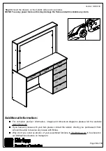 Предварительный просмотр 21 страницы Birlea Chloe CHL7DTMWHT Assembly Instructions Manual