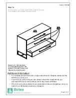 Preview for 11 page of Birlea CONRAD Assembly Instructions Manual