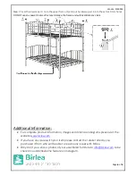 Предварительный просмотр 6 страницы Birlea CORFU Assembly Instructions Manual