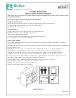 Birlea CORO4SBPIN Assembly Instructions Manual preview