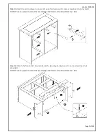 Предварительный просмотр 7 страницы Birlea CORO4SBPIN Assembly Instructions Manual