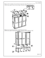 Preview for 4 page of Birlea CORONA 2 DOOR 5 DRW SIDEBOARD Assembly & Instruction Manual