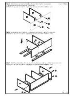 Предварительный просмотр 6 страницы Birlea CORONA 2 DOOR 5 DRW SIDEBOARD Assembly Instructions Manual