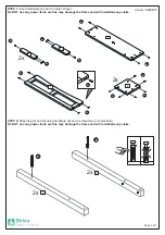 Предварительный просмотр 4 страницы Birlea Corona 2 Drawer With Shelf Console Table Assembly Instructions Manual