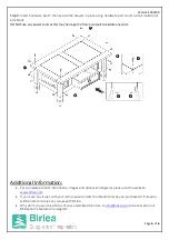 Предварительный просмотр 6 страницы Birlea CORONA S000238 Assembly Instructions Manual