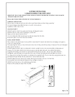 Предварительный просмотр 1 страницы Birlea Corona series Assembly Instructions Manual