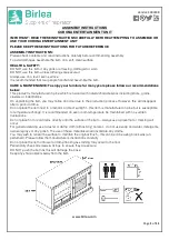 Birlea corona Assembly Instructions Manual предпросмотр