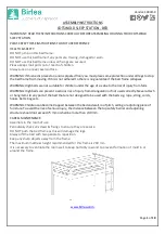 Birlea COTSWOLD Assembly Instructions Manual предпросмотр