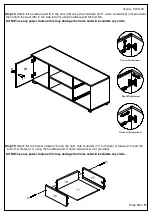 Предварительный просмотр 12 страницы Birlea COVENT TV UNIT Assembly Instructions Manual