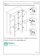 Предварительный просмотр 7 страницы Birlea CRUZ 3 DOOR WARDROBE Assembly Instructions Manual