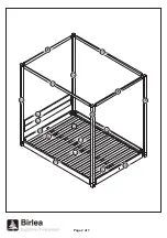 Preview for 3 page of Birlea DARWIN FOUR POSTER BED Assembly Instructions Manual