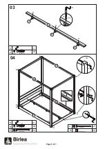 Preview for 6 page of Birlea DARWIN FOUR POSTER BED Assembly Instructions Manual