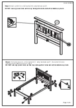 Предварительный просмотр 3 страницы Birlea DENVER 4’6 BED PINE Assembly Instructions