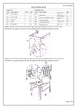 Предварительный просмотр 3 страницы Birlea Drop Leaf Dining Set Assembly Instructions