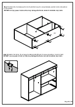 Preview for 10 page of Birlea Edgeware EDG1SBBLK Assembly Instructions Manual