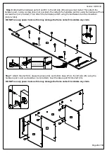 Предварительный просмотр 7 страницы Birlea EDGEWARE GLASS DOOR CABINET Assembly Instructions Manual