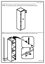 Предварительный просмотр 9 страницы Birlea EDGEWARE GLASS DOOR CABINET Assembly Instructions Manual