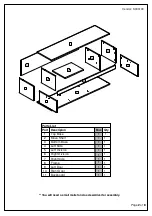 Preview for 2 page of Birlea EDGTVUBLK Assembly Instructions Manual