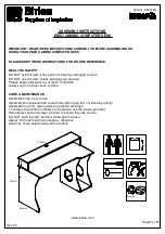 Предварительный просмотр 3 страницы Birlea ENZO Assembly Instructions Manual