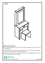 Предварительный просмотр 14 страницы Birlea EVELYN Assembly Instructions Manual