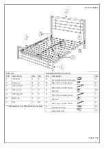 Предварительный просмотр 2 страницы Birlea Faro Bed Assembly Instructions