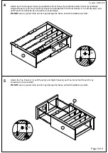 Предварительный просмотр 6 страницы Birlea HIG4CHCRO Assembly Instructions Manual