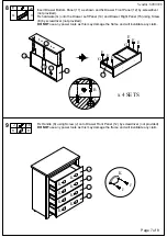 Предварительный просмотр 8 страницы Birlea HIG4CHCRO Assembly Instructions Manual