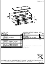 Preview for 3 page of Birlea Highgate HIGCTCRO Assembly Instructions Manual