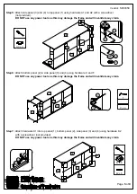 Предварительный просмотр 6 страницы Birlea HOUSTON Assembly Instructions Manual