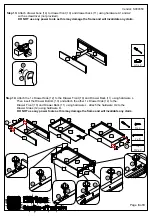 Предварительный просмотр 9 страницы Birlea HOUSTON Assembly Instructions Manual