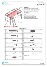 Предварительный просмотр 2 страницы Birlea ISLINGTON MIDI SLEEPER Assembly Instructions Manual