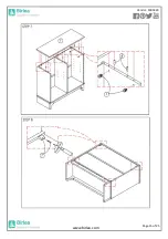 Предварительный просмотр 15 страницы Birlea ISLINGTON MIDI SLEEPER Assembly Instructions Manual