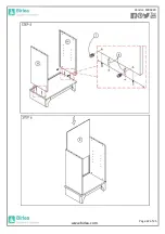 Предварительный просмотр 22 страницы Birlea ISLINGTON MIDI SLEEPER Assembly Instructions Manual