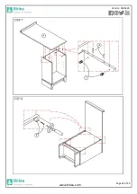 Предварительный просмотр 23 страницы Birlea ISLINGTON MIDI SLEEPER Assembly Instructions Manual