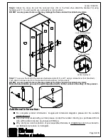 Preview for 6 page of Birlea LYNWD3WBK Assembly Instructions Manual