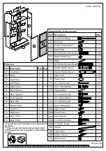 Предварительный просмотр 4 страницы Birlea LYNX 2 DOOR SLIDING ROBE WITH MIRRIOR Assembly Instructions Manual