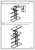 Предварительный просмотр 7 страницы Birlea LYNX 2 DOOR SLIDING ROBE WITH MIRRIOR Assembly Instructions Manual