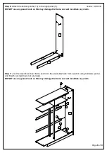 Предварительный просмотр 8 страницы Birlea LYNX 2 DOOR SLIDING ROBE WITH MIRRIOR Assembly Instructions Manual