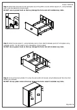 Preview for 6 page of Birlea LYNX 4 DRAWER CHEST Assembly Instructions Manual