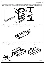 Preview for 7 page of Birlea LYNX 4 DRAWER CHEST Assembly Instructions Manual