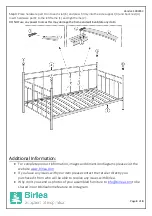 Предварительный просмотр 4 страницы Birlea LYON S000053 Assembly Instructions