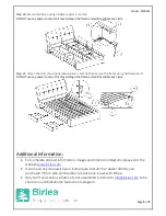 Предварительный просмотр 9 страницы Birlea MAYFAIR 5' BED Assembly Instructions Manual