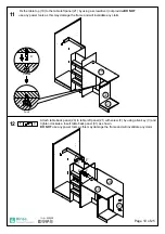 Предварительный просмотр 11 страницы Birlea MERLIN HIGH SLEEPER Assembly Instructions Manual