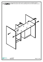 Предварительный просмотр 15 страницы Birlea MERLIN HIGH SLEEPER Assembly Instructions Manual