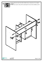 Предварительный просмотр 16 страницы Birlea MERLIN HIGH SLEEPER Assembly Instructions Manual