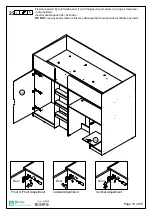 Предварительный просмотр 20 страницы Birlea MERLIN HIGH SLEEPER Assembly Instructions Manual