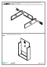 Предварительный просмотр 21 страницы Birlea MERLIN HIGH SLEEPER Assembly Instructions Manual